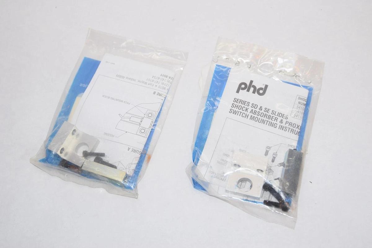 (NEW- Lot 2) PHD 63998-01-1 12mm Prox MTG SD/SE22.23 Proximity Switch Mount Kit
