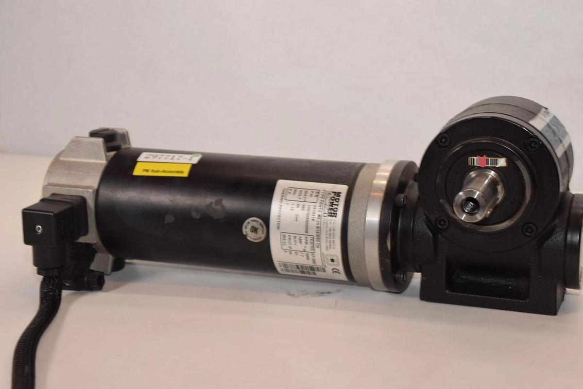 Used MOTOR POWER COMPANY 1007505500008 Drive With BJ GEAR DK-8660 Gearbox Head