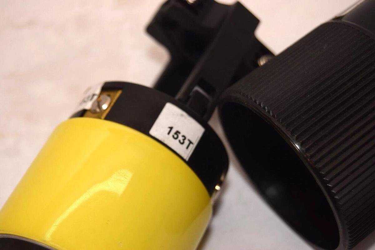 Used P&S LEGRAND PASS & SEYMOUR 153T 50A 250Vdc 600Vac Turn and Pull Plug Yellow