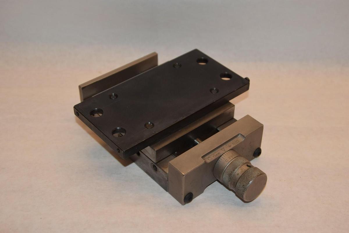 Used Newport Klinger MicroControle ?? Precision Linear Stage 35mm Travel   4" x 4"