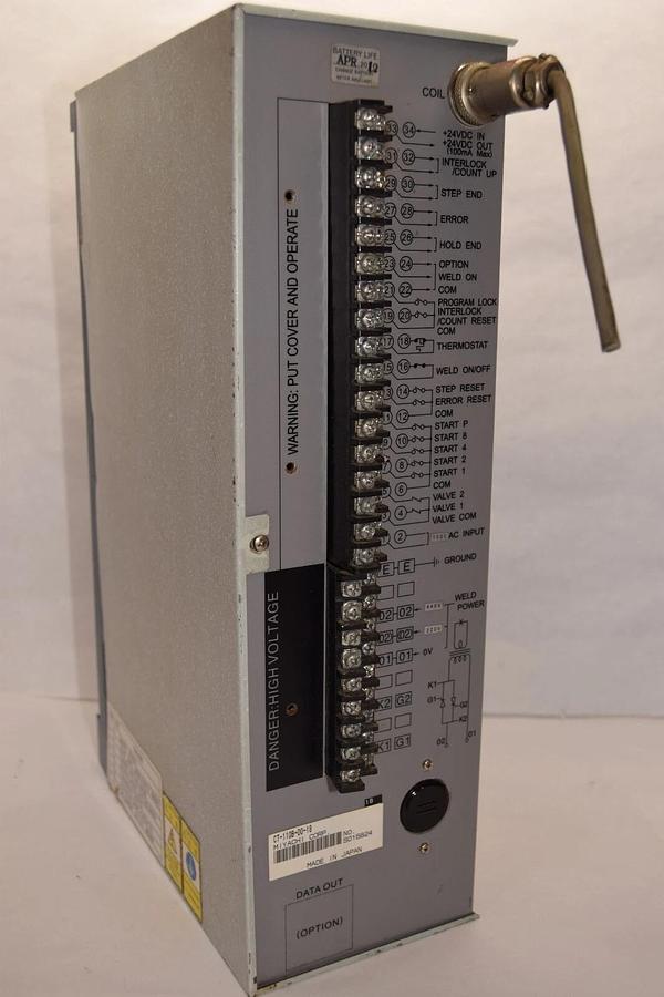 Used MIYACHI CT-110B-00-18 , CT-110 WELTOUCH Controller CT-110B-00-18 *No Front Cover