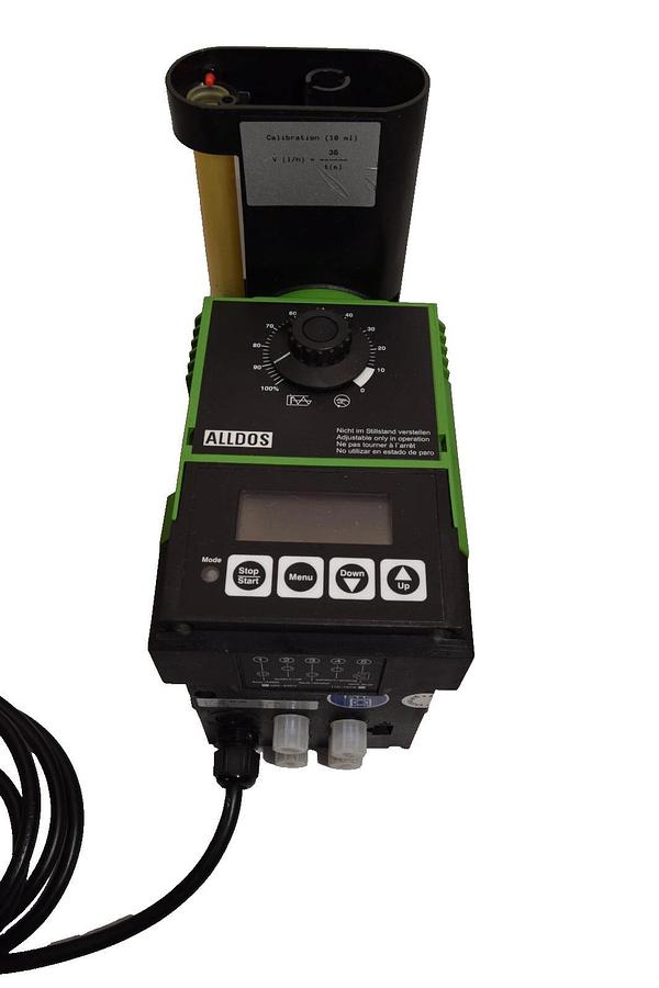 Used Alldos Eichler Gmbh 208-1 , 6 D54/R24/E26/V01 P03 0507gph 145psi Metering Pump