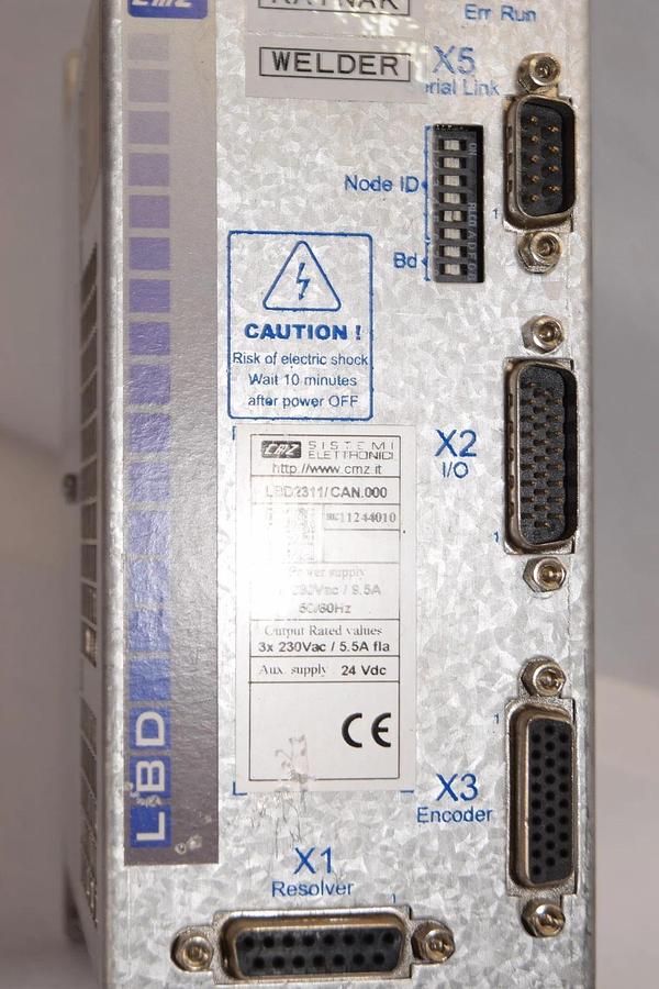Refurbished CMZ Power Supply LBD2311/CAN.000 1x230Vac 9.5a 24vdc (Refurbished)