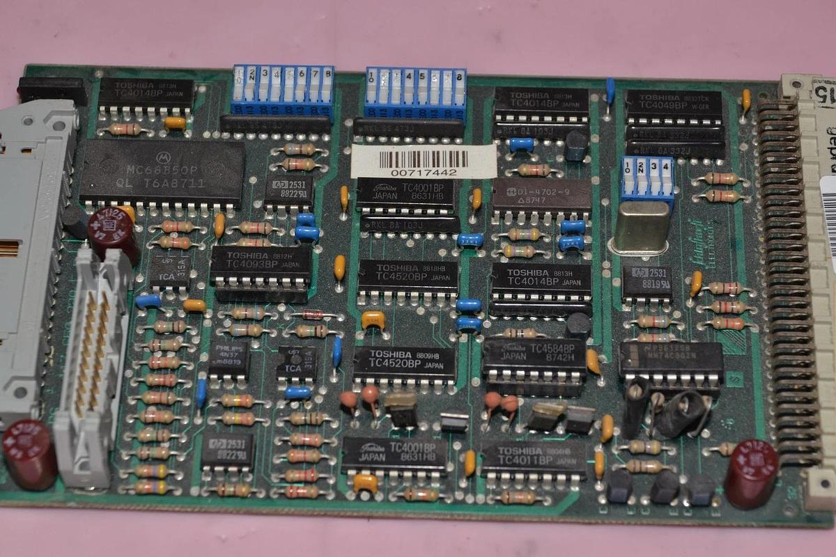 Used SCHLAFHORST ELECTRONICS 117-655 541 GD 117655541GD INTERFACE BOARD