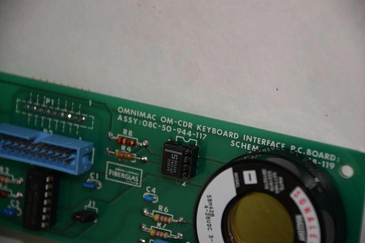 OMNIMAC OM-CDR OMCDR O8C-50-944-117 KEYBOARD INTERFACE PC BOARD NEW