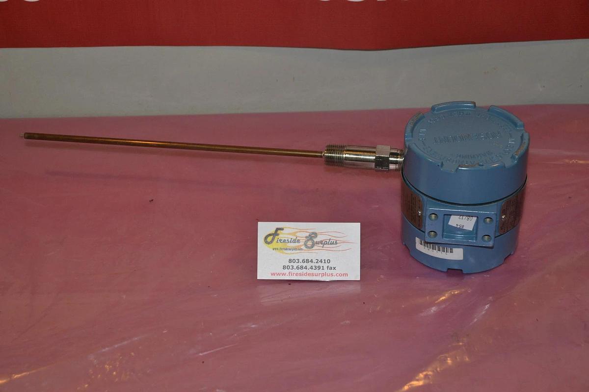 Used Rosemount 0444RL 2U1A1E5 Temperature Transmitter 70-210 c   0444RL2U1A1E5