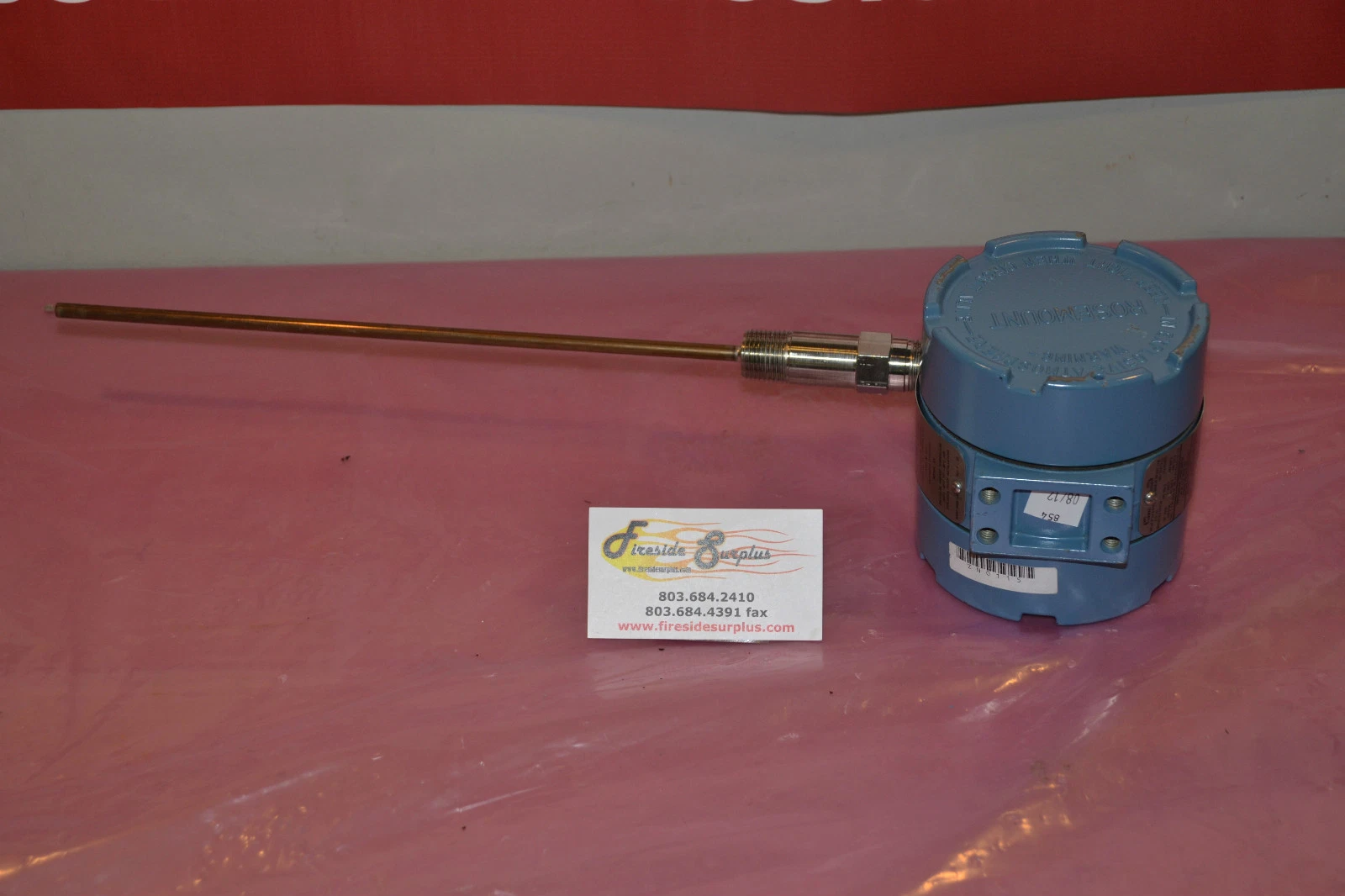 Used Rosemount 0444RL 2U1A1E5 Temperature Transmitter 70-210 c 0444RL2U1A1E5