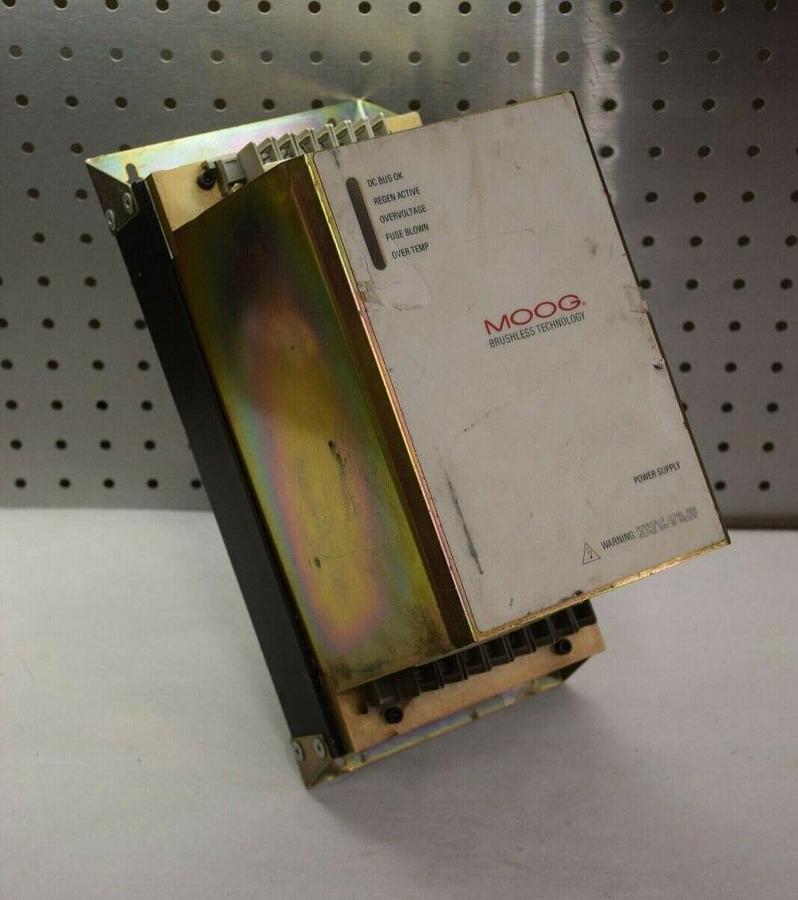 Used MOOG 150-104 Brushless servo motor control Power Supply 15KW 230V