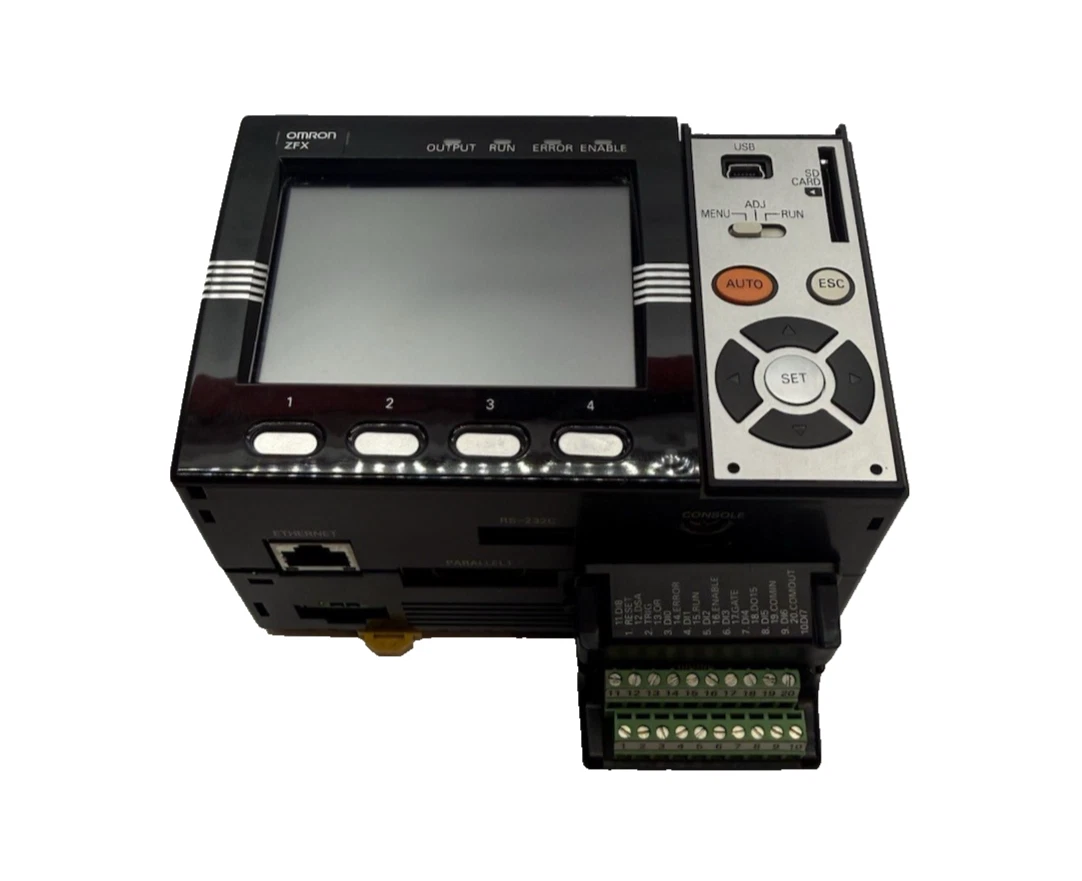 Omron Smart Sensor Amp Unit ZFX-C10 ZFXC10 24vdc 1.0A (New, take out)