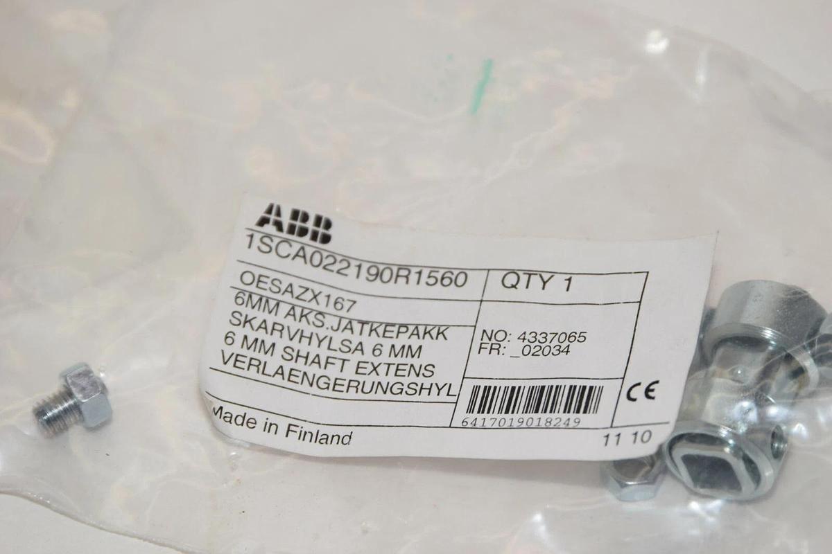 (NEW) ABB 1SCA022190R1560 OESAZX167 6mm Extension Shaft