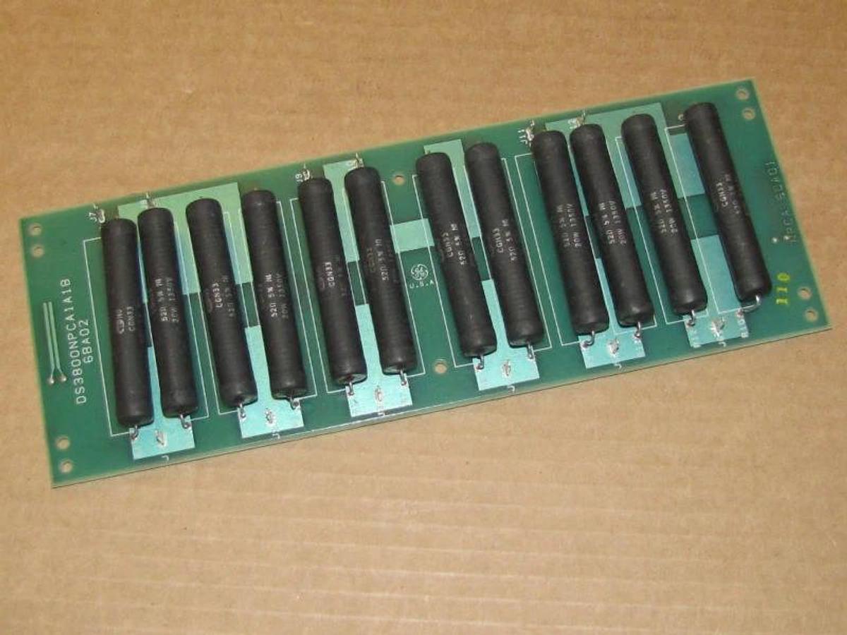 Used GENERAL ELECTRIC GE SNUBBER BOARD DS3800NPCA1A1B 6BA02