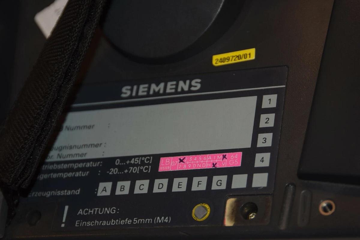 Used Siemens Sirotec ACR-GRT-PHG Handheld Programmer 6FR2490-0AH12 KUKA KRC32