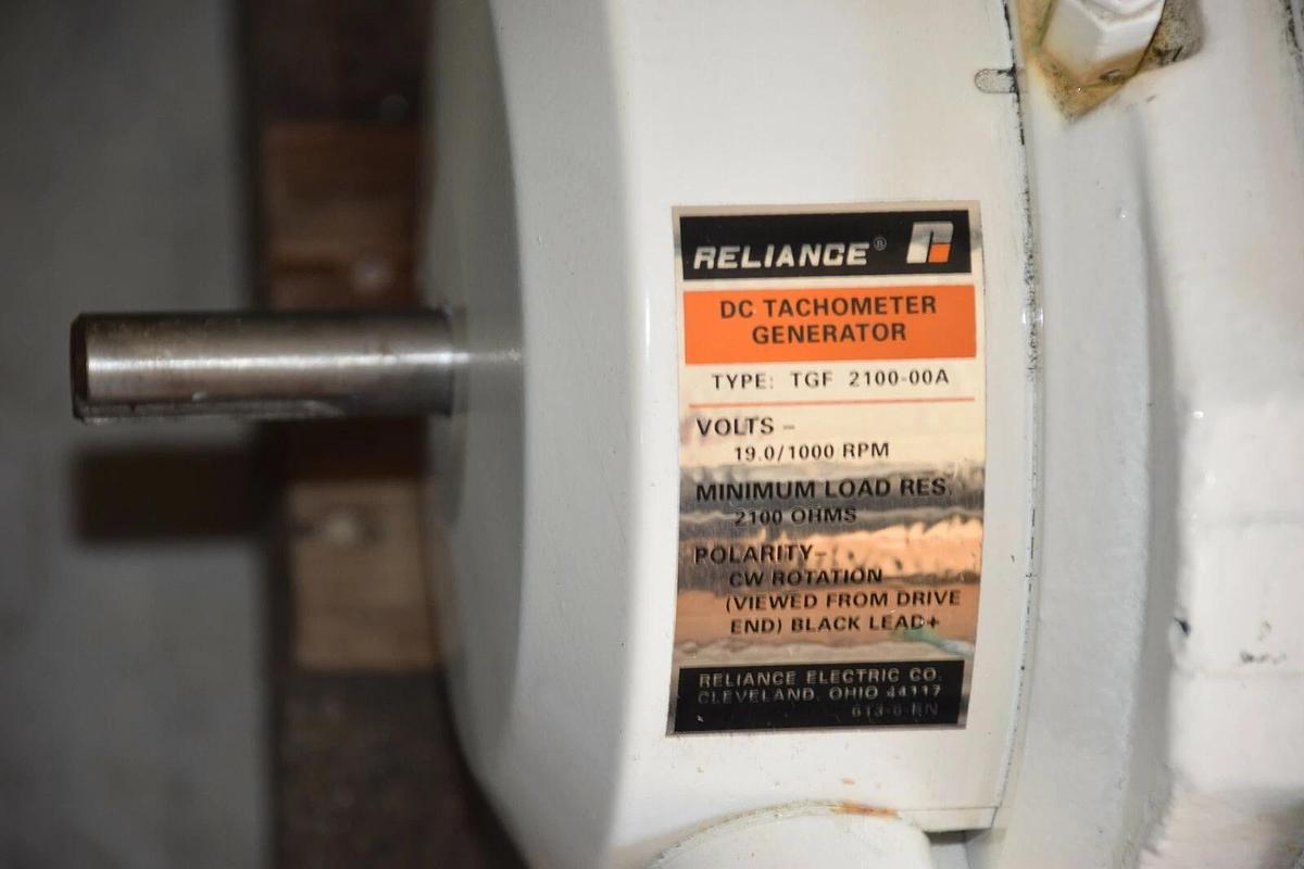 Used Reliance Electric  200V DC Motor, 1750 RPM, C1812ATCZ  ( 10HP ?