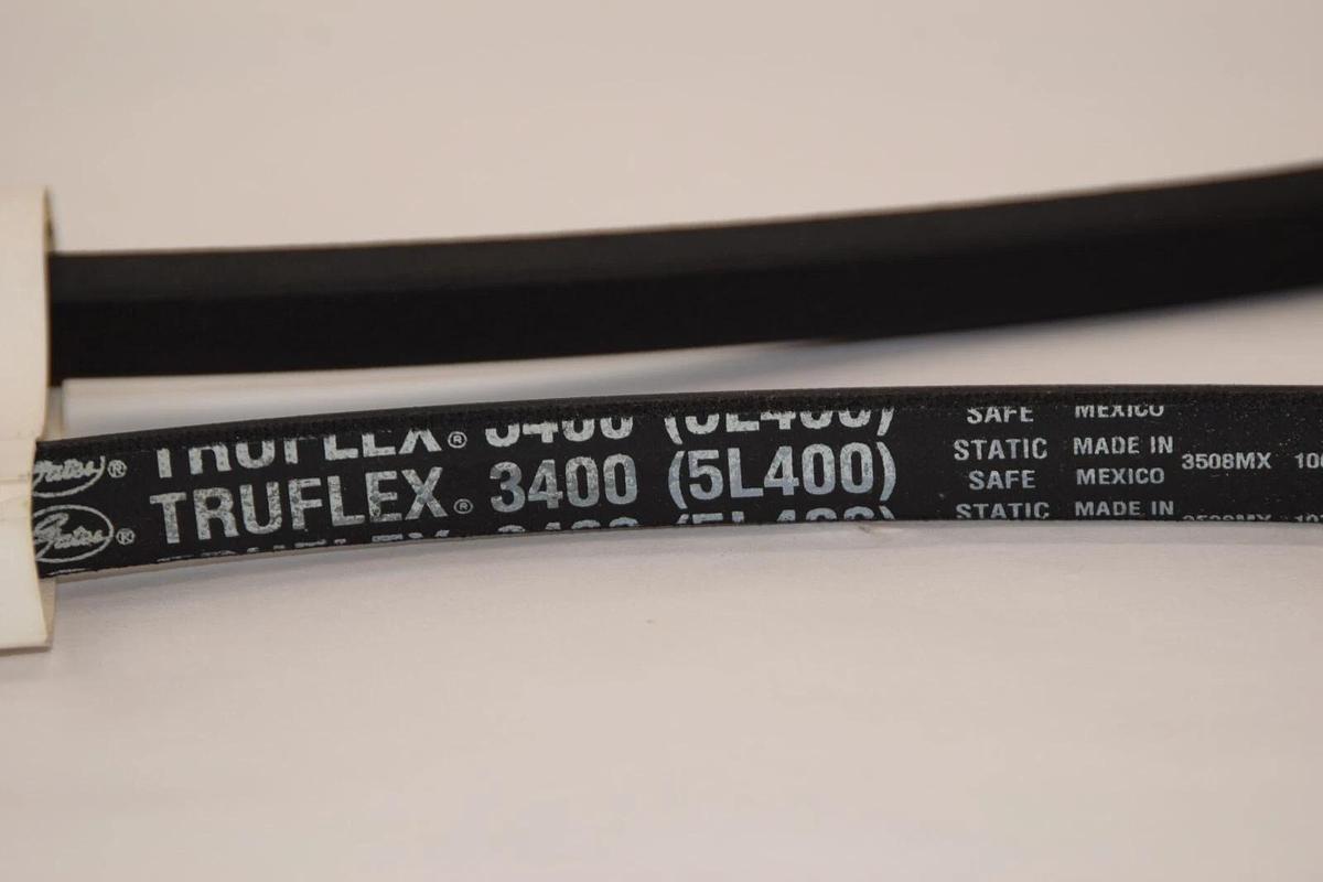 (NEW) GATES 3400 5L400 21/32" x 40" Truflex V-Belt