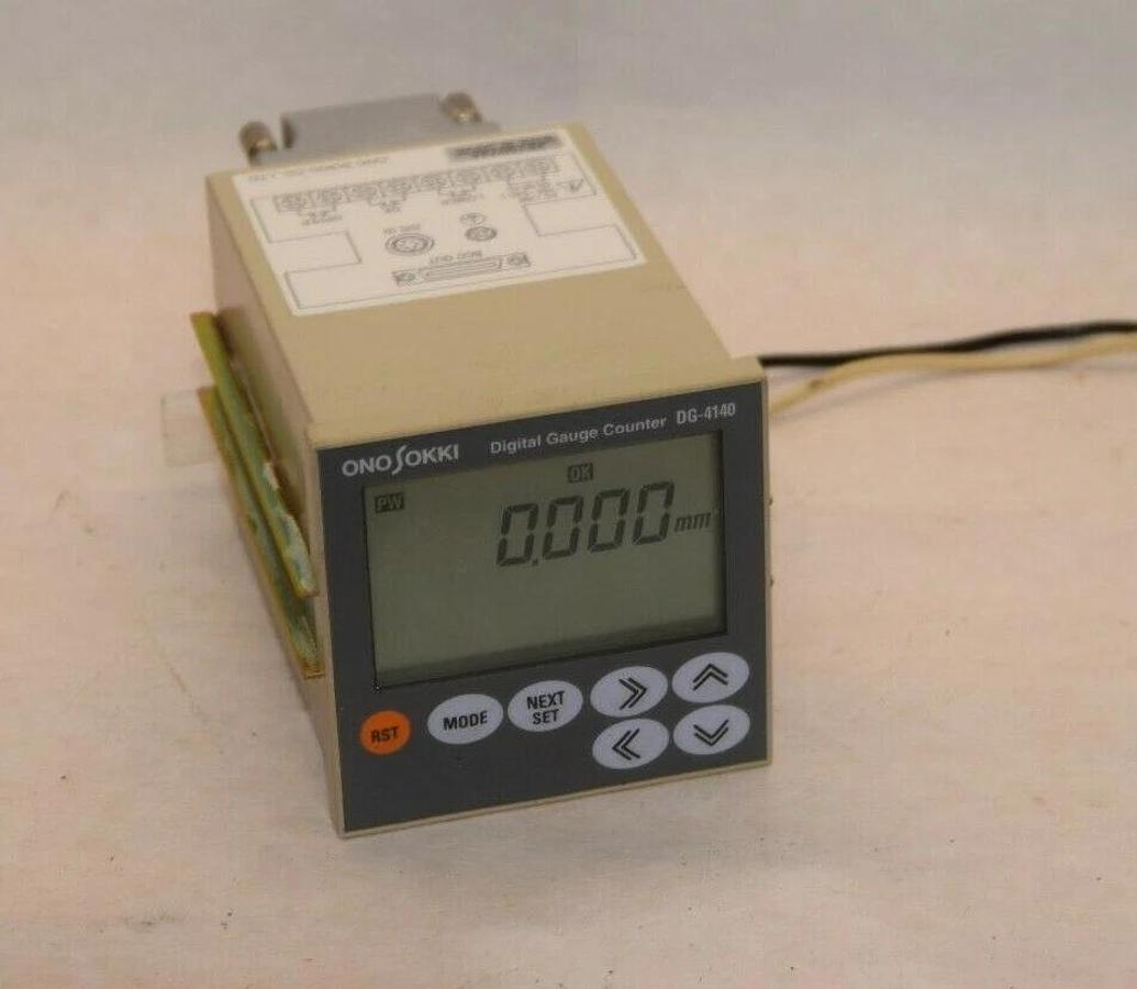 Used ONOSOKKI ONO SOKKI DG-4140 DG4140 Digital Gauge Counter