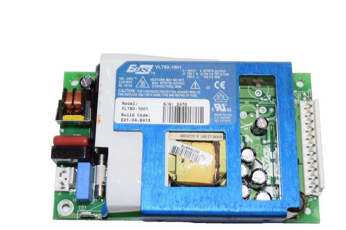 Used EOS VLT80-1001 2.2A , 100-240V Power Supply Module