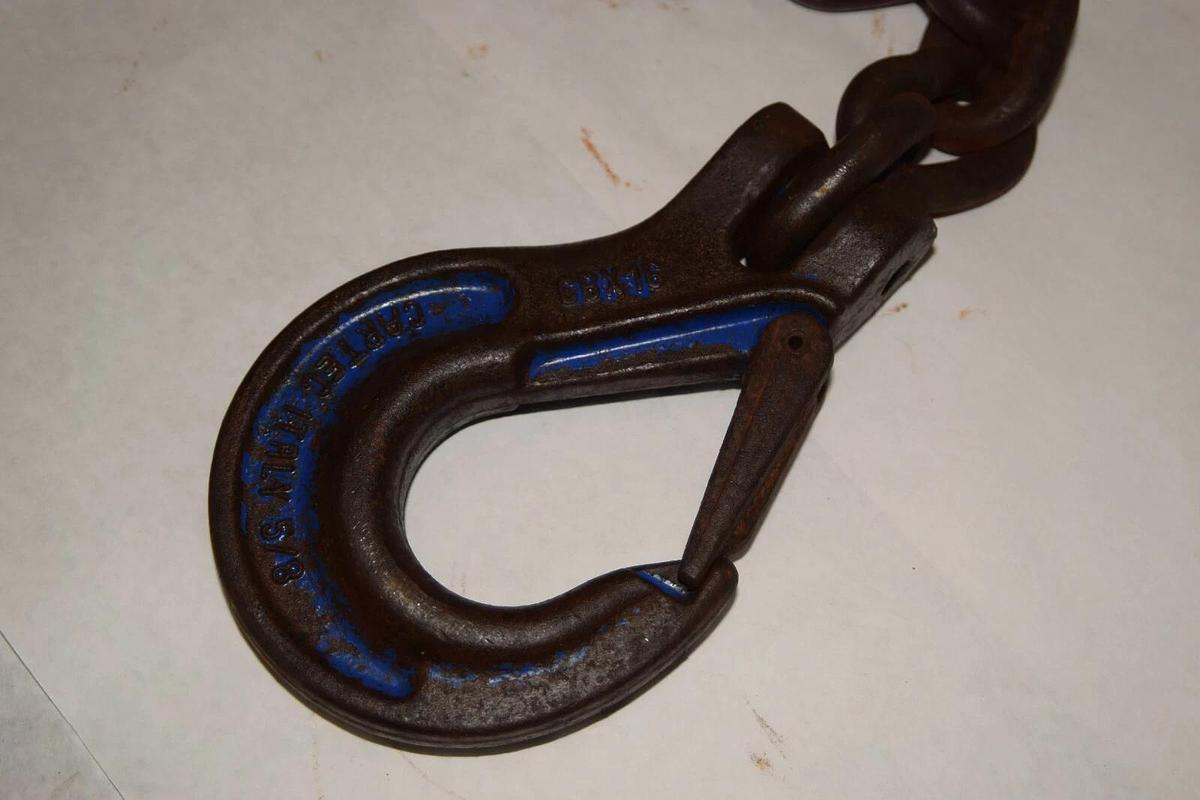 Used Cartec 5/8" CBX16 16-10 CLX16 5/8" Chain Lifting Sling 1" Master Link M-1613-10