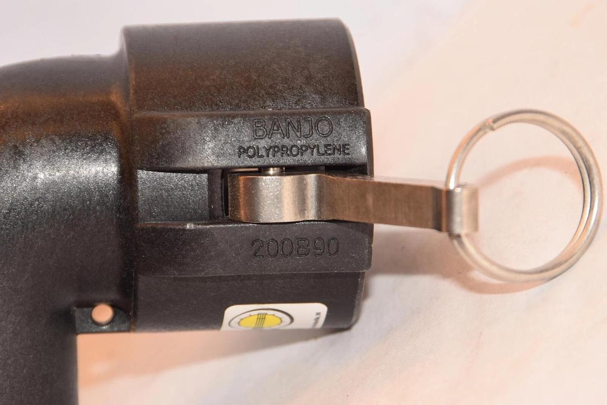 (NEW) BANJO 200B90 90 Degree Elbow 2" Polypropylene