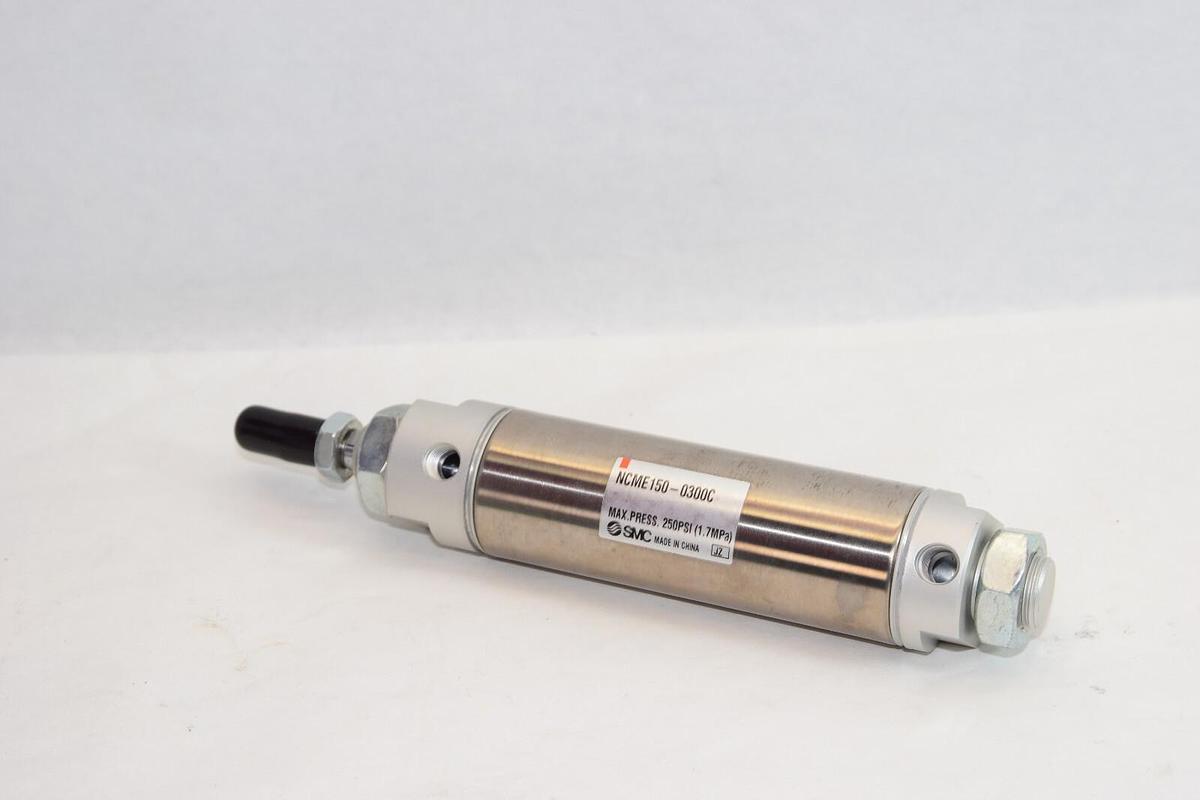 (NEW) SMC NCME150-0300C 250psi Pneumatic Air Cylinder