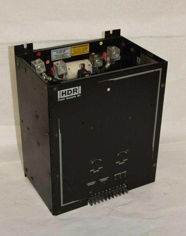 Used HDR / AMETEK  ZF2-240-225 240VAC 3PH 60Hz 225A 4-20MADC 500Ω Power Cont. Drive