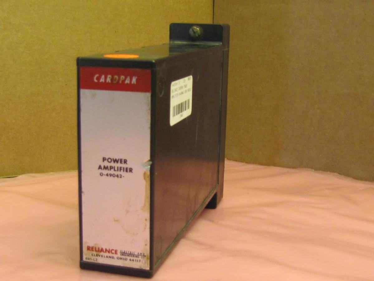 Used RELIANCE CARDPAK POWER AMPLIFIER 0-49042 049042