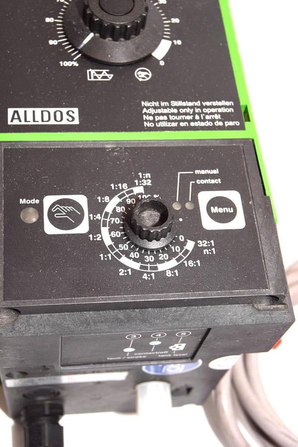 Used Alldos Eichler Gmbh 208-1.0 D54R24E20 0.32gph 145psi Metering Pump
