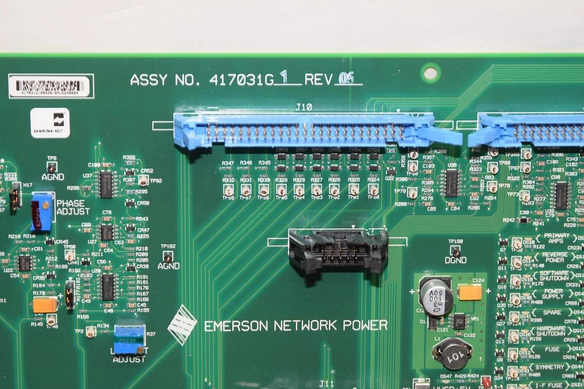 (NEW) EMERSON /LIEBERT 417031G1 Rev 05 417031G105S33E0018 Network Power PC Board