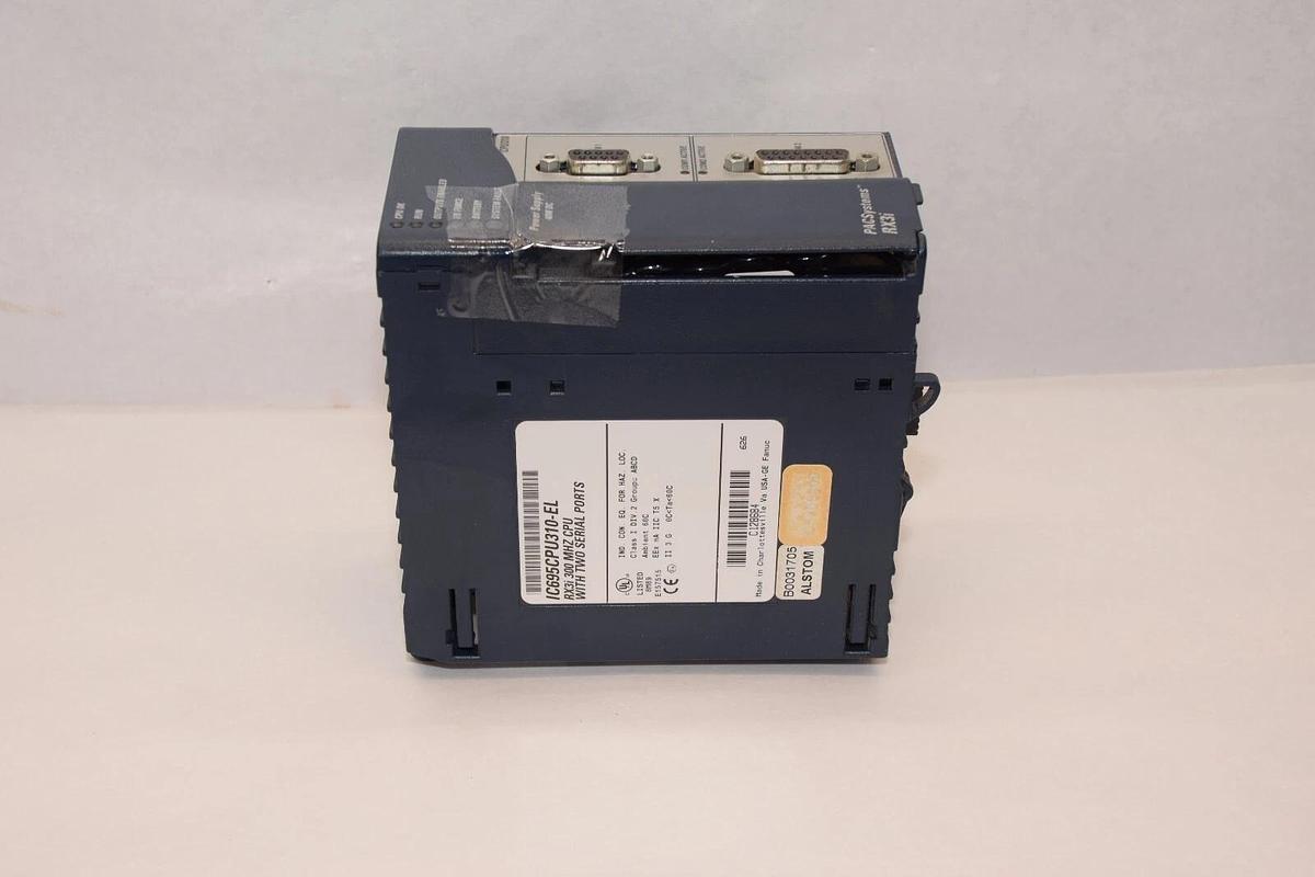 Used GE FANUC CPU Module IC695CPU310-EL RX3i 300Mhz With 2 Serial Ports CPU Module
