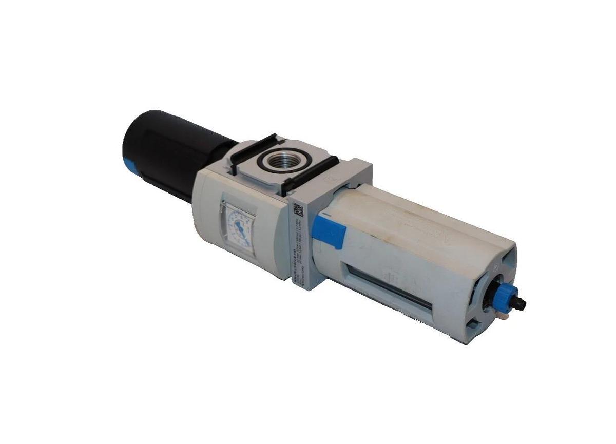 FESTO MS6-LFR-1/2-D7-C-R-V-AS 12 Bar 180psi Filter Pressure Regulator Valve *NOS