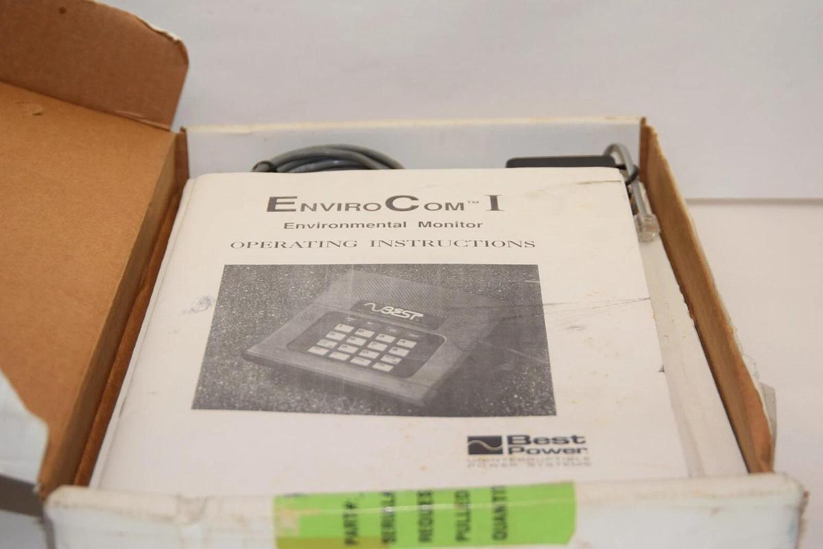 (NEW) BEST POWER TECHNOLOGY INC. ENV-0100A EnviroCom I Monitor USA