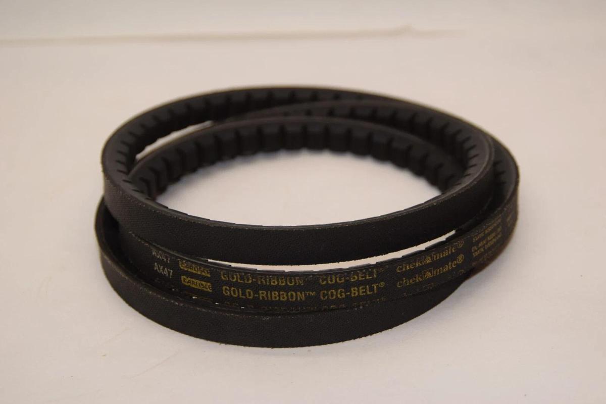 (NEW) CARLISLE AX47 Gold Ribbon Cog-Belt