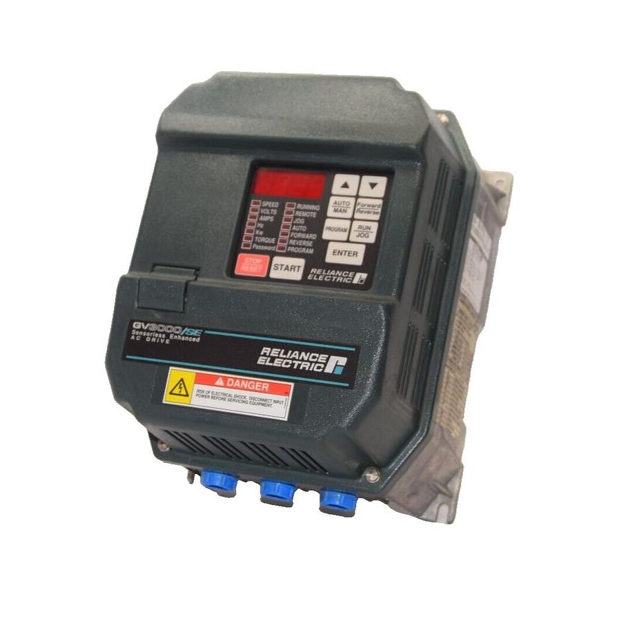 Used RELIANCE ELECTRIC GV3000 SE AC Drive 1V4151 1hp 1 hp .75kw 380/406v 3ph
