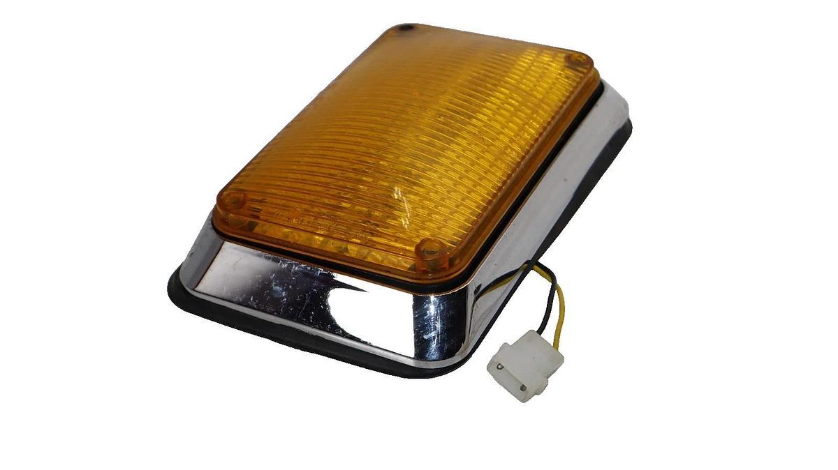 Used Whelen Linear Super LED Amber Cover 600 Series 60A02SAR 01-06841262A00 12Vdc