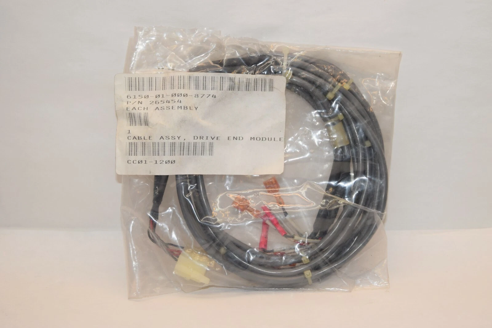 (NEW) 265454 6150-01-000-8774 Cable Drive End Assembly