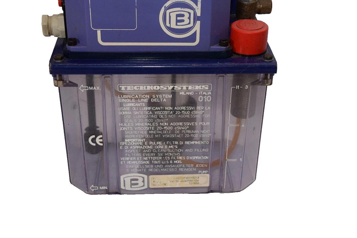 Used B SYSTEMS GMK3092LMP/B110v 650226745915214 110V Lubricator Lubrication System