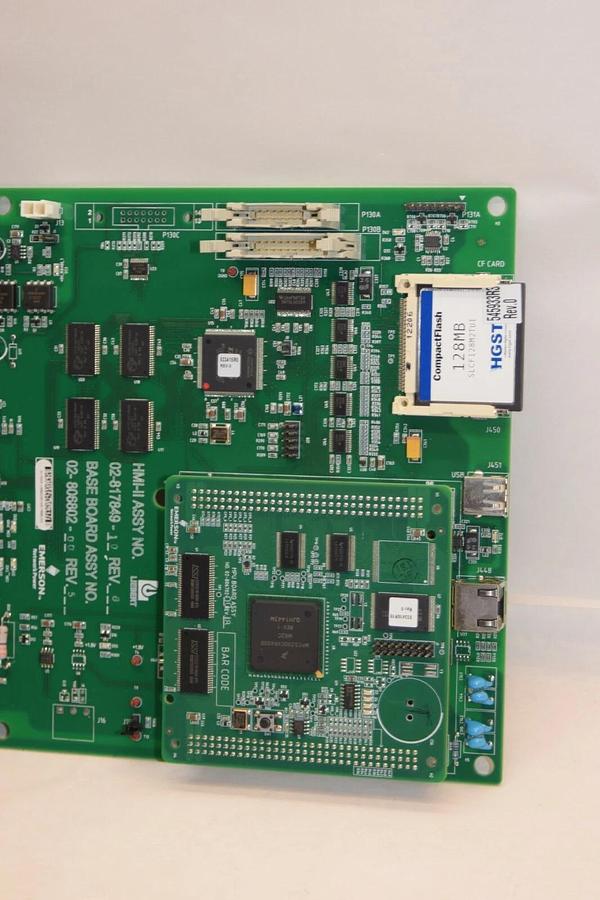 Used EMERSON / LIEBERT 02-817849-10 Rev 6 02-806802-00 Rev 5 HMI-II Assy Board