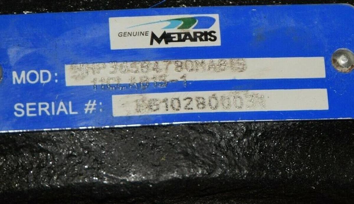 (New) Metaris Hydraulic Vane Pump  MHP365B4780MAB1511CLAB151  MHP365B478OMAB15