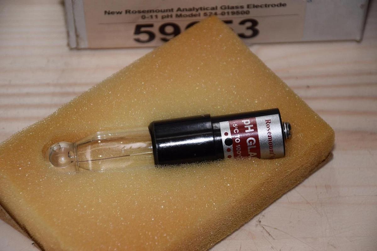 ROSEMOUNT ANALYTICAL 524-019500 524019500 Analytical Glass pH Electrode Ph 0-11