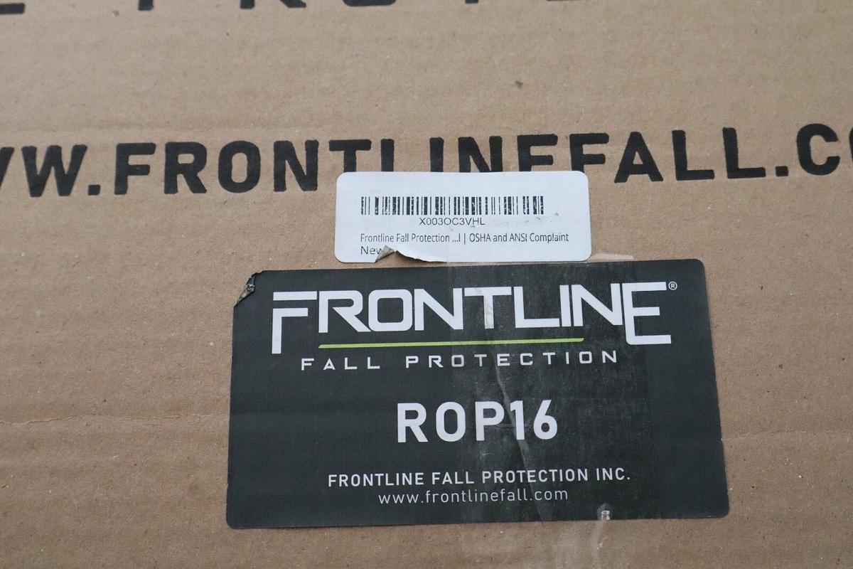 (NEW) FRONTLINE R0P16 , ROP16 Fall Protection Parapet Adjustable Up to 15"