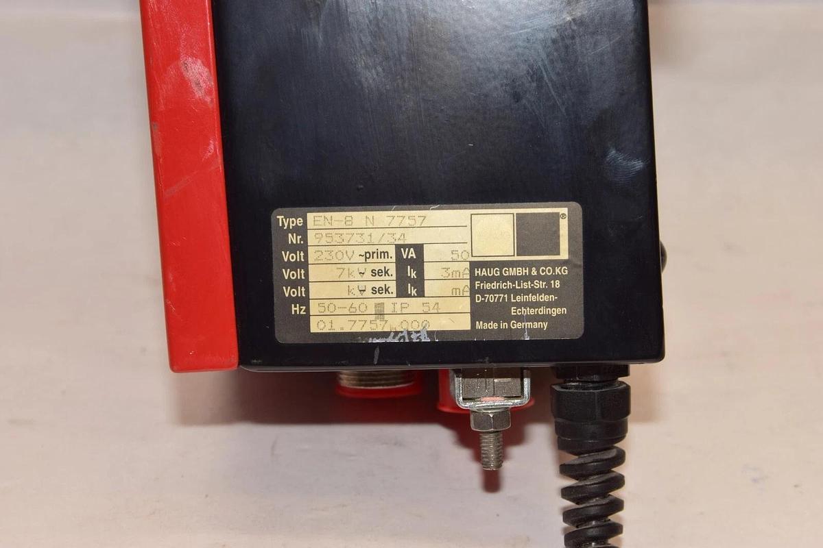 Used HAUG EN-8 N 7757 EN-8 N7757 230V 50/60Hz Power Supply