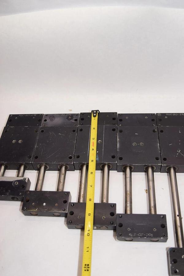 Used (Lot of 5) DURA-SLIDE RGC-20-5 3/8  Slides