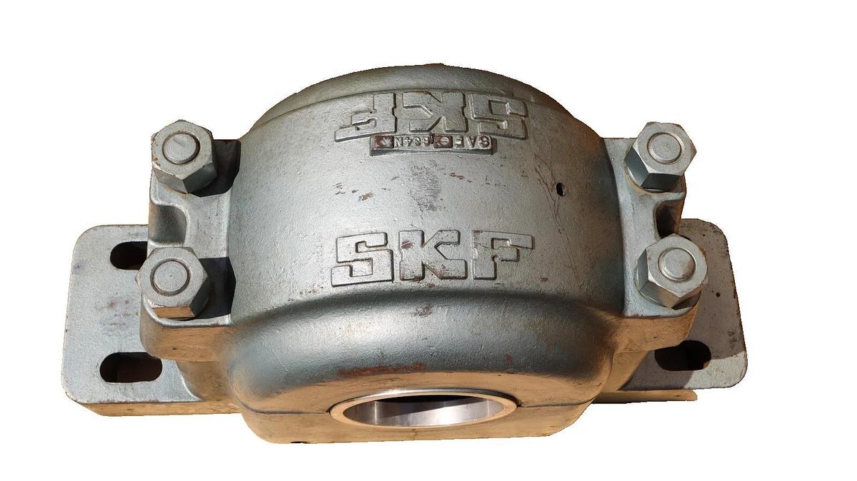 SKF 4 Bolt Split Pillow Block Bearing HOUSING ONLY SAF634N SAF 634N 5-15/16" NOS