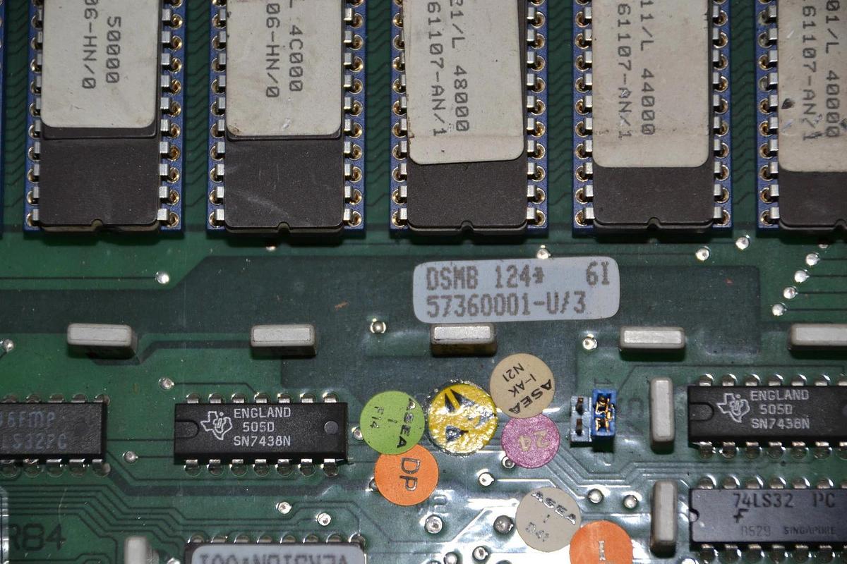 Used ABB ASEA CIRCUIT BOARD CARD DSMB124 DSMB 124 6I 57360001-U/3 2668 180-179/4