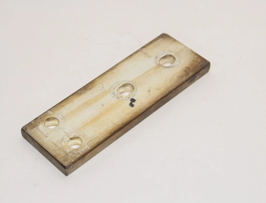 Used Copper Bus Bar 5-3/4" x 2" x 3/8"