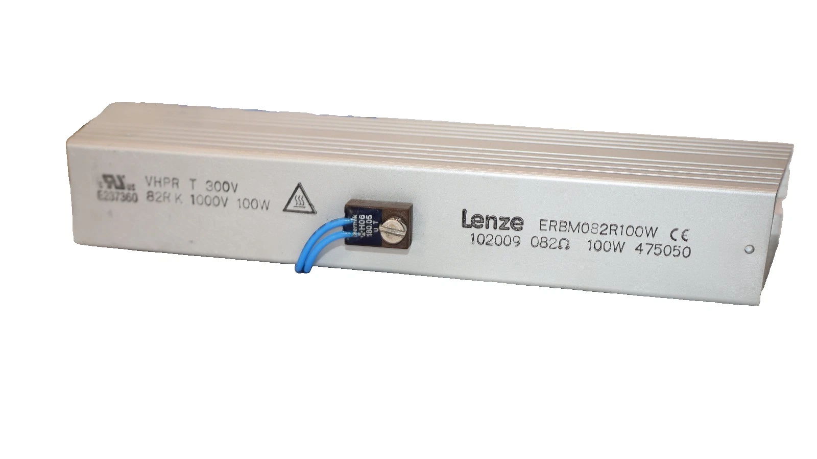 Lenze Brake Resistor ERBM082R100W 082Ohm 100W 300V (New)