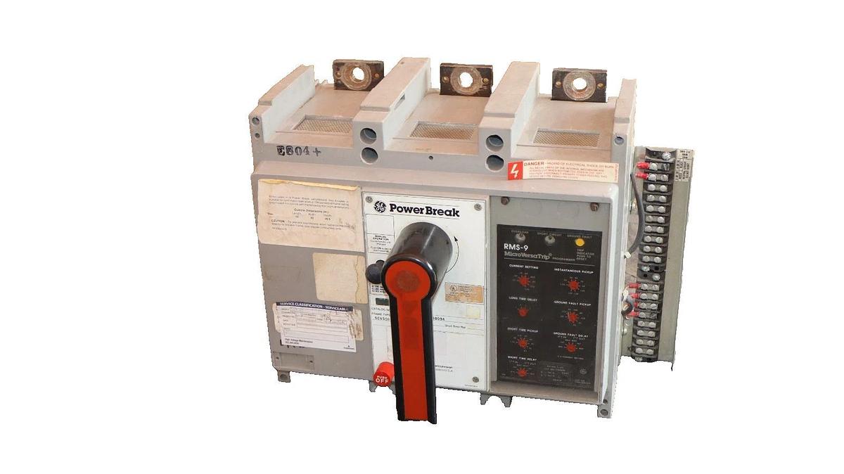 Refurbished GE General Electric Circuit Breaker Power Break 800A Amp TP88SSZ TR8S600 GF