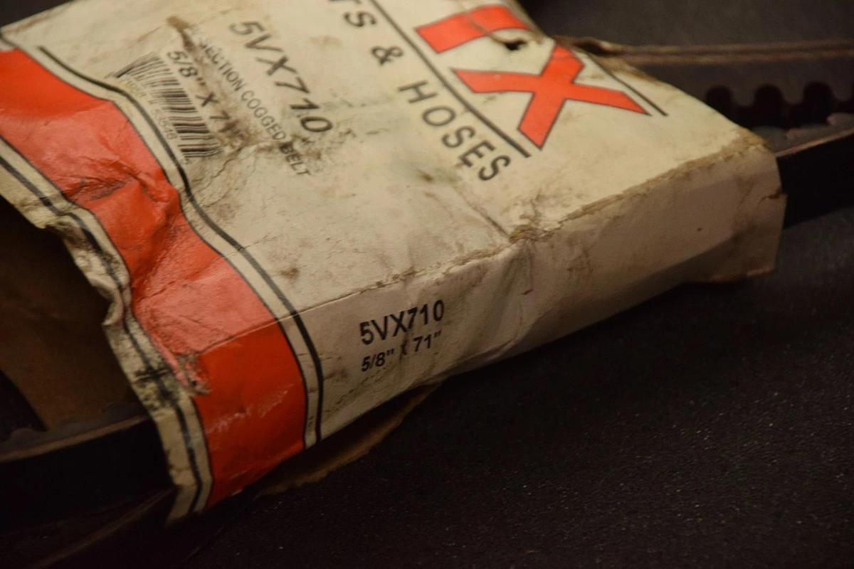 (NEW) PIX 5VX710 9751 INDIA 5/8" x 71" V-Section Cogged Belt