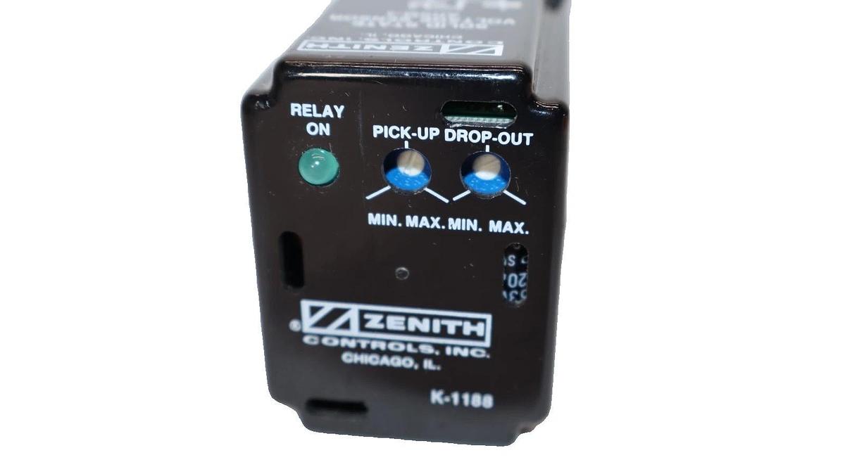 Used ZENITH K-1188 , K1188 ARSM-4 Solid State Voltage Sensor Relay