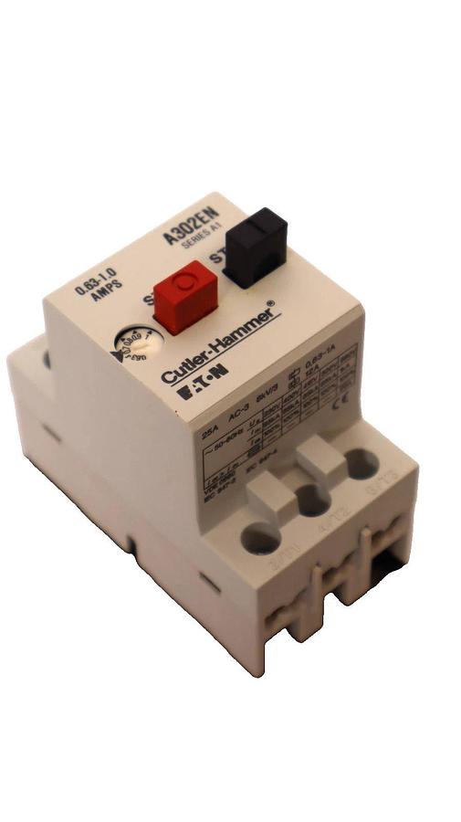 Cutler Hammer A302EN 0.63-1.0Amp Manual Start / Stop Motor Starter (New)
