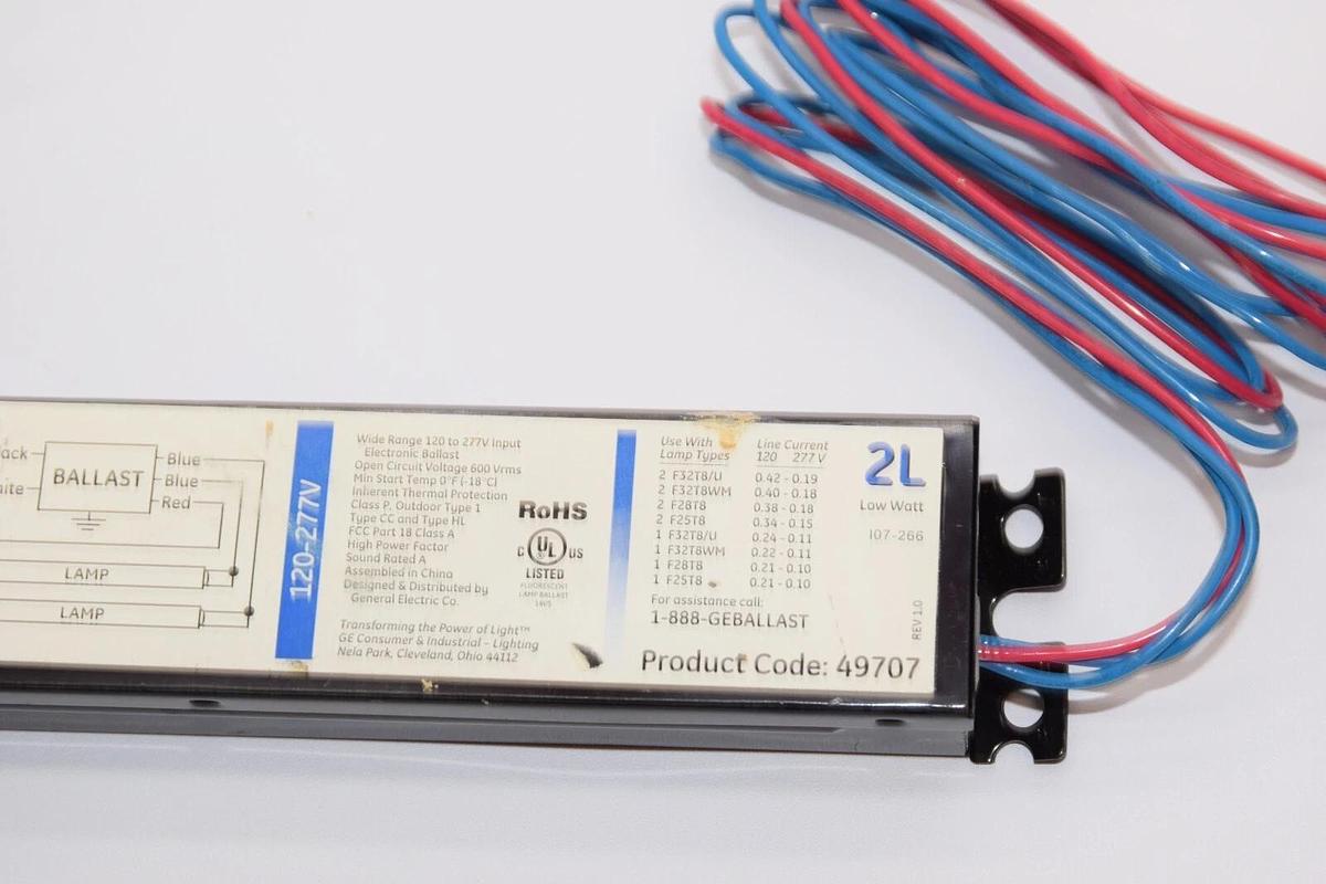 (NEW) GE GENERAL ELECTRIC GE-232-MAX-L/Ultra High-Efficiency Electronic Ballast